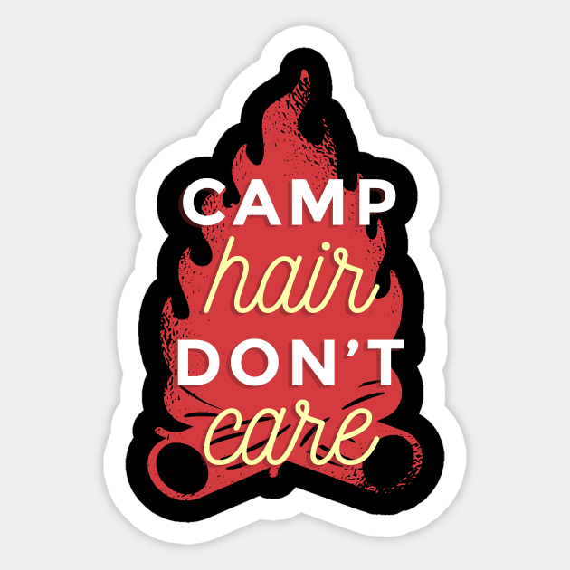 Camper Hair Sticker by Urban_Vintage